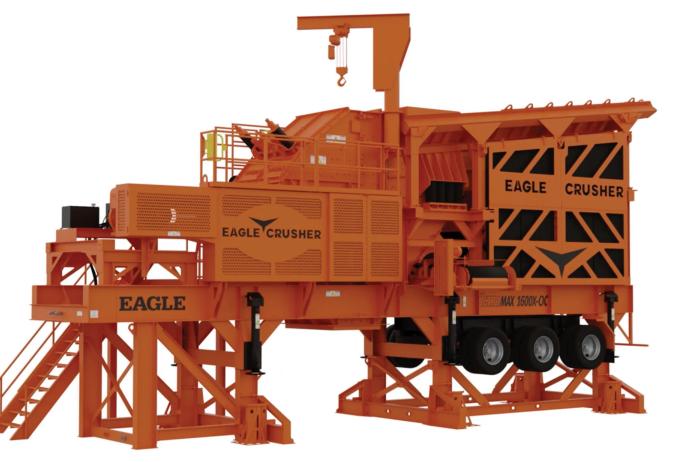 Eagle Crusher UltraMax 1600X-OC portable impactor plant