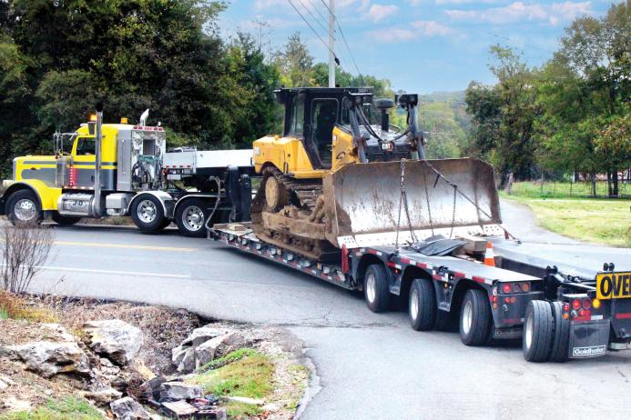 Goldhofer STZ-VL4 lowboy trailer