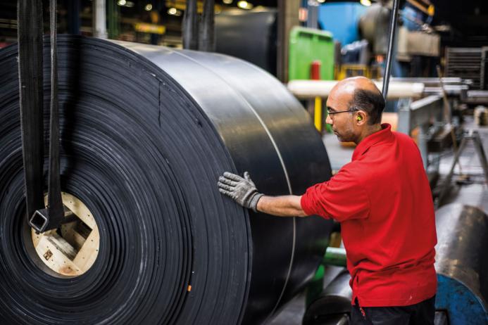 Good quality rubber usually has very little smell at all