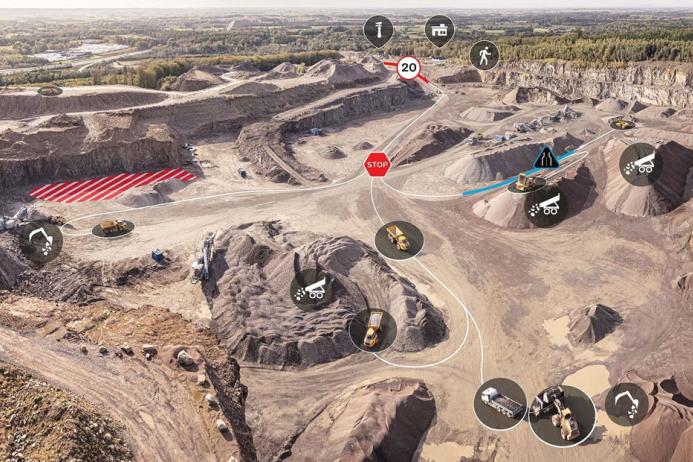 Volvo CE are helping operators to see the bigger picture with their Connected Map solution
