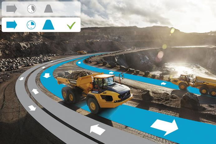 Site Sim software is capable of running the operation with numerous outcomes, changing the size of hauler, or the number of trucks working with each excavator, to find the perfect match