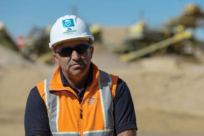 Dunlop Ultra X belts are much stronger and more reliable, according to Michael Kyriakos, area manager with Aggregate Industries