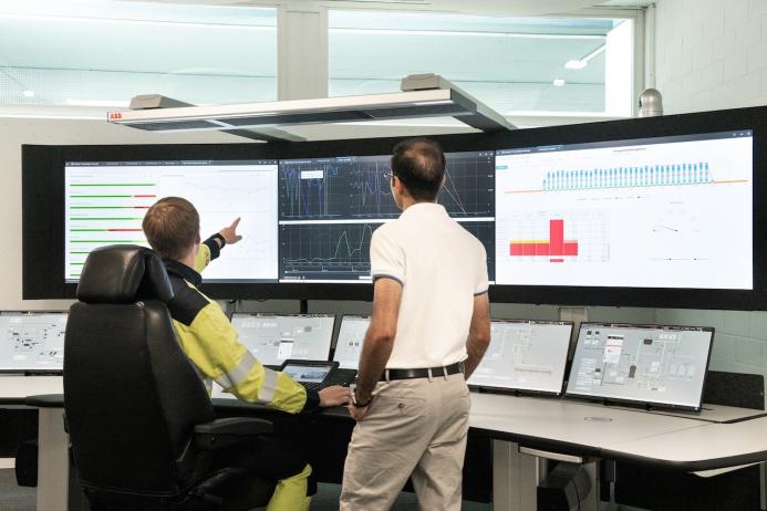 ABB Ability Expert Optimizer controls the calciner, kiln, and cooler processes, and will further stabilize production at the Nanyo plant. Image: ABB
