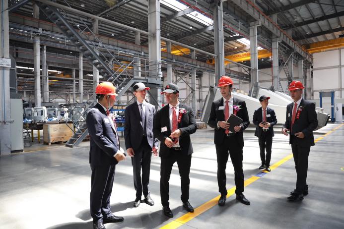Tour of the new factory
