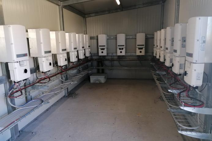 The solar plant at Granulati Basaltici is powered by SolarEdge’s three-phase Synergy inverters and power optimizers and has enabled it to cut monthly energy expenses by 45%