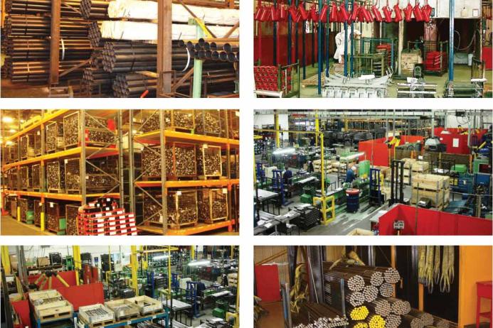 Inside one of Rulmeca's nine manufacturing facilities
