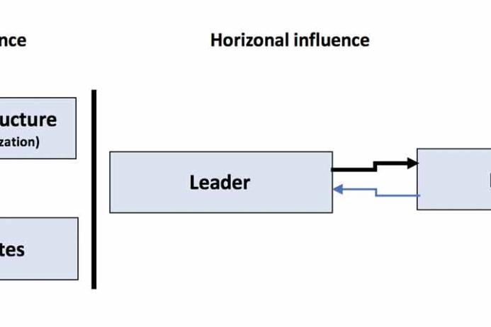 Hierarchal influence and Horizontal influence