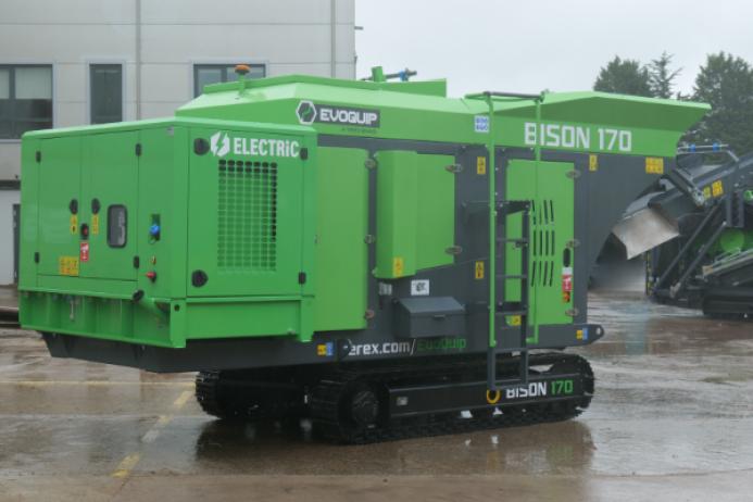 The new Bison 170 jaw crusher from EvoQuip