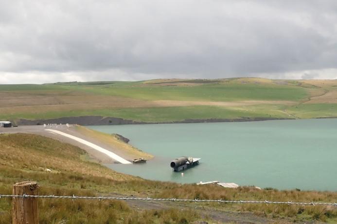 Mineral workings without backfill and flooded