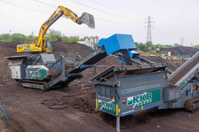 Going electric – KKB Group are the first UK demolition and recycling operator to invest in a full fleet of electric machinery solutions from Rubble Master
