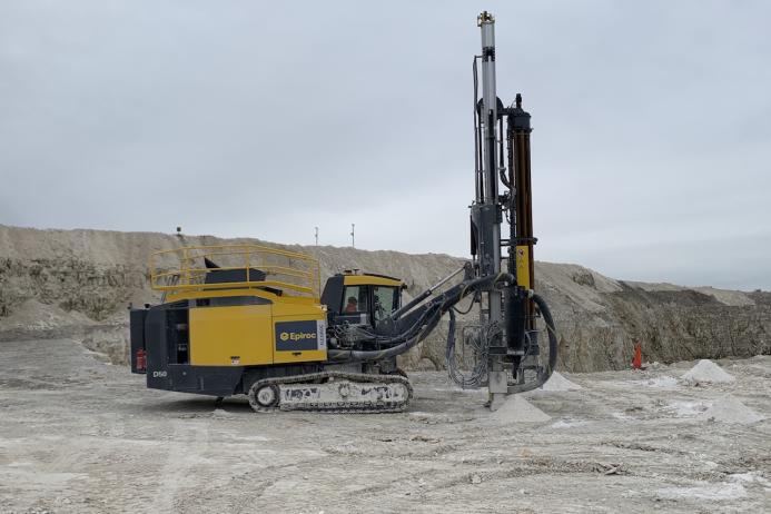 The Epiroc FlexiROC D50 has increased Singleton Birch’s productivity significantly whilst also reducing fuel consumption