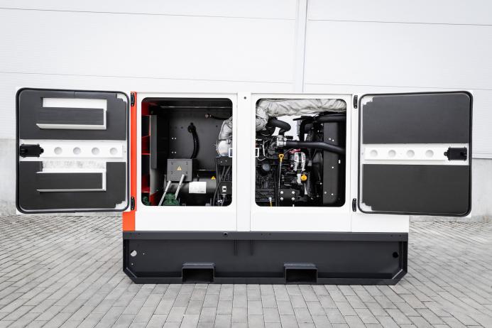 Internal view of the PG50 unit