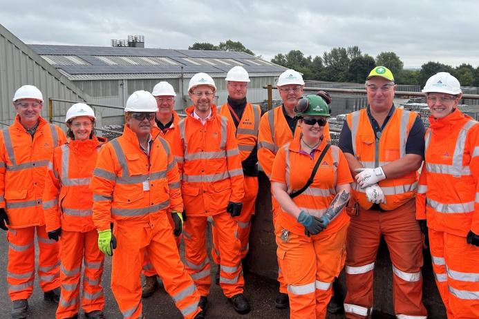 In a significant milestone for Aggregate Industries, solar photovoltaic technology has been introduced at their Hulland Ward concrete products site