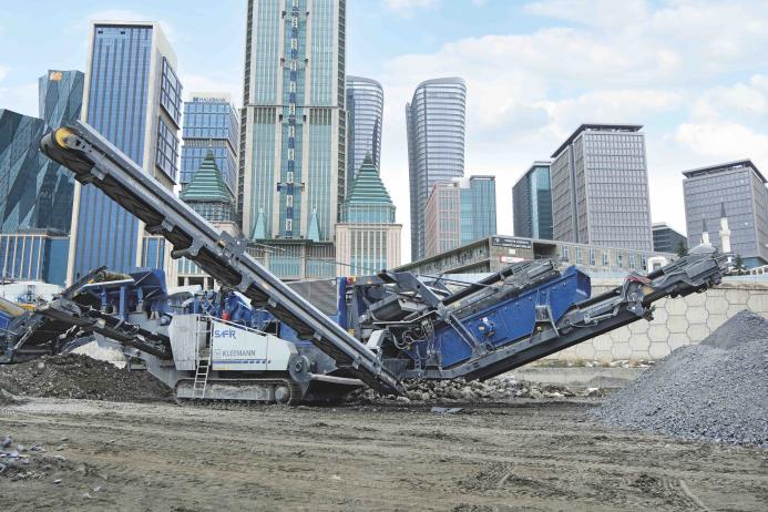Safir Proje’s new Kleemann Mobirex MR 130i EVO2 mobile impactor 