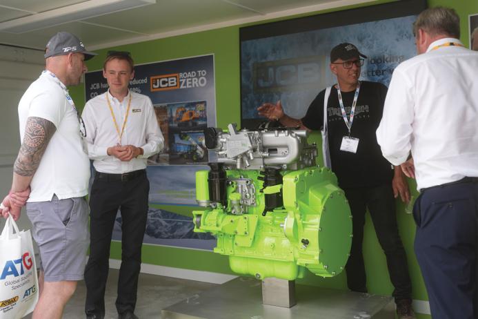 At the forefront of both the battery-electric and the hydrogen revolutions, JCB have developed hydrogen versions of their own diesel engine range