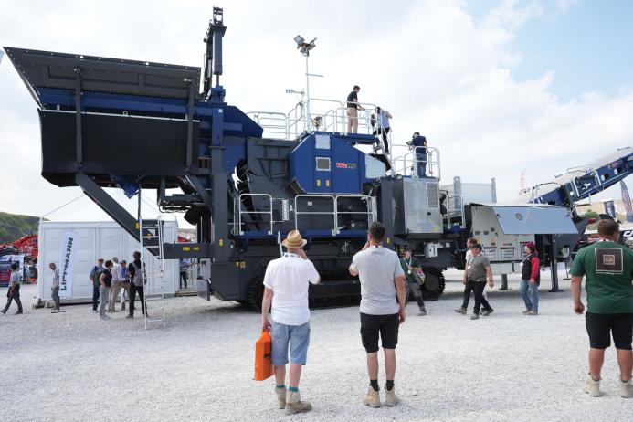 The 108-tonne Jonsson L130 jaw crusher