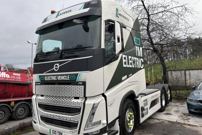 Aggregate Industries will be taking delivery of the ‘UK’s first electric cement truck’