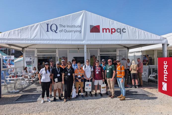 Institute of Quarrying Australia members at Hillhead 2024