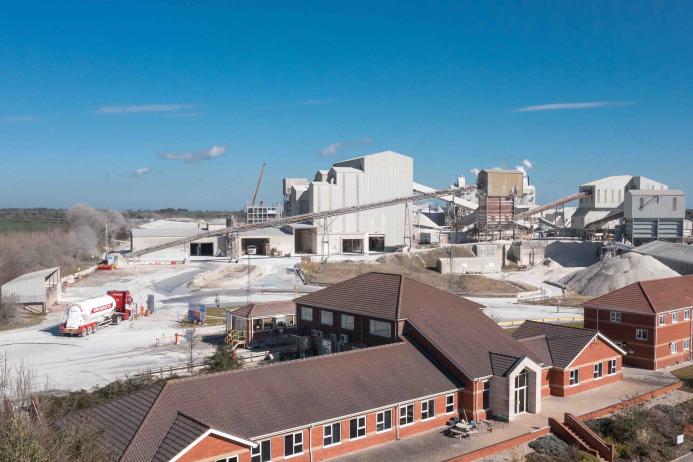 Singleton Birch’s Melton Ross lime plant in North Lincolnshire 