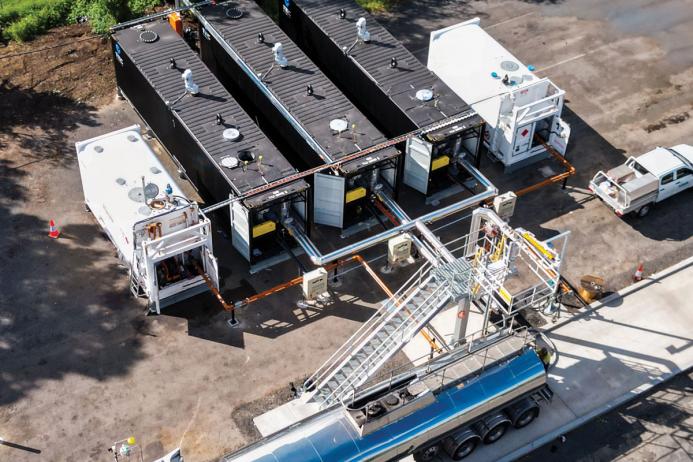 TEC worked closely with Colas to develop a bespoke storage solution for a major recycled rubber asphalt project in Australia