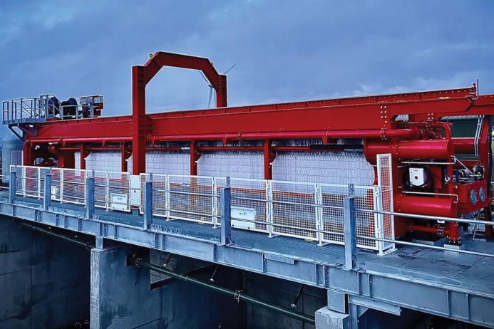 Collier Quarrying and Recycling’s CDE ProPress X4-200 filter press at Goathill Quarry, in Fife