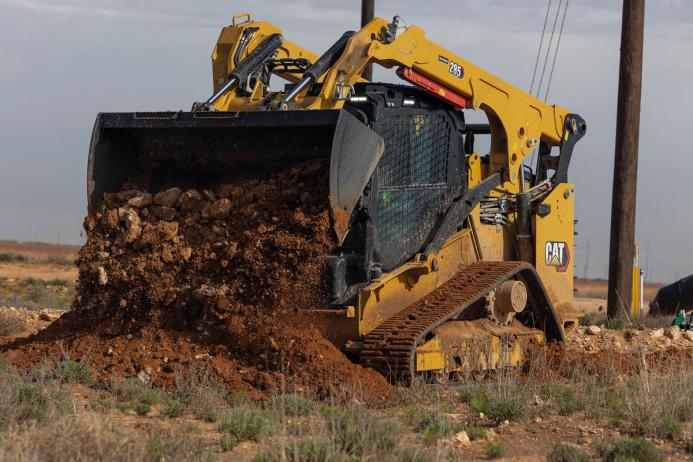 Cat 285 compact track loader