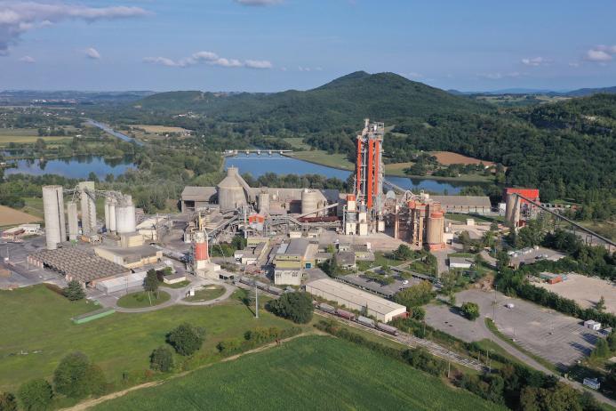 Holcim’s Martres-Tolosane cement plant in France
