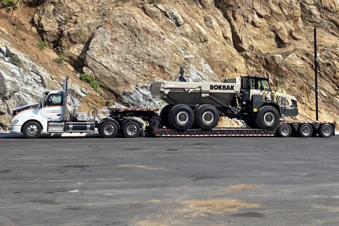 Rokbak have partnered with Terapro Construction to distribute their trucks across Eastern Canada