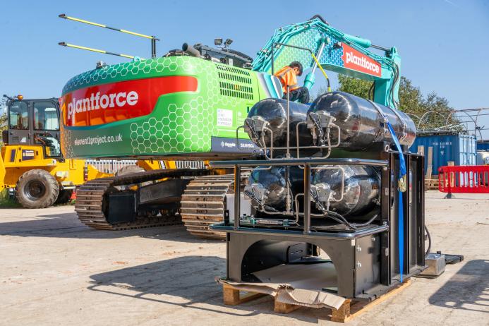 Plantforce are actively involvement in the Element 1 hydrogen project, pioneering the use of hydrogen technology as a cleaner, viable alternative to diesel