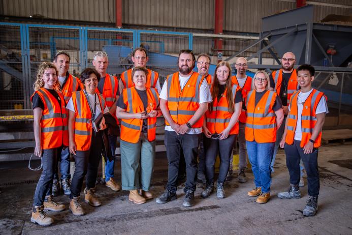 The Material Evolution team is about to launch the UK’s largest ultra-low-carbon cement plant in Wrexham