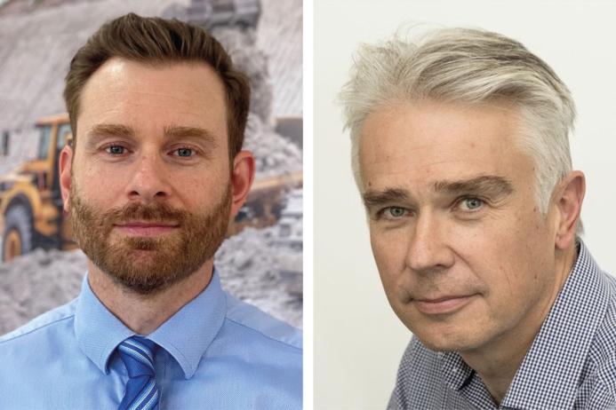 Left: Iain Ormrod, new chair of QNJAC’s Plant, Fixed & Mobile Working Group; Right: Simon Day, outgoing chair of the Plant, Fixed & Mobile Working Group