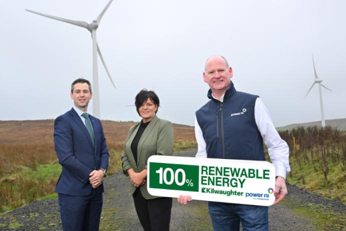 Kilwaughter Minerals, renewable energy deal is set to deliver substantial environmental benefits, including a CO2e reduction of 2,000 tonnes per year