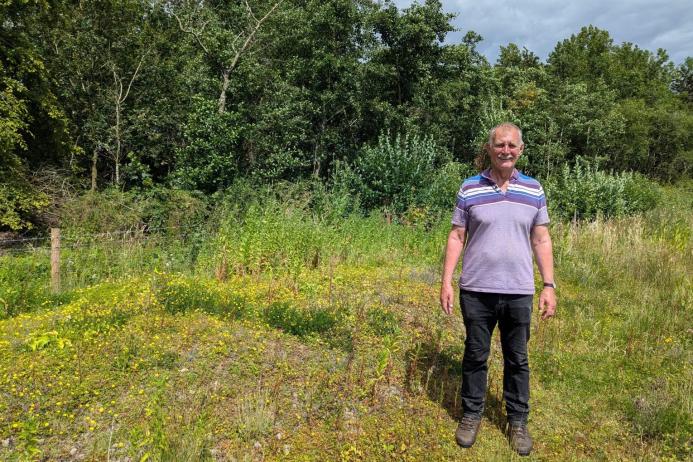 Mike Slater, chair of Butterfly Conservation Warwickshire