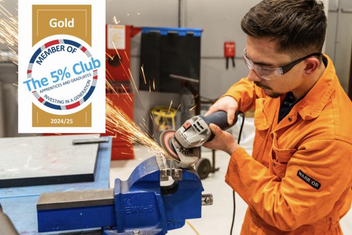 Ibstock have been awarded prestigious Gold accreditation membership of The 5% Club