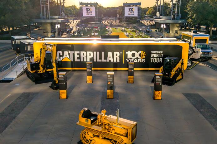 Caterpillar’s Centennial World Tour has embarked on its journey to visit company facilities around the world