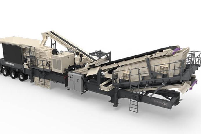 The TI4250 is a key feature of the Cedarapids CRH1113R portable closed-circuit impactor and screen plant