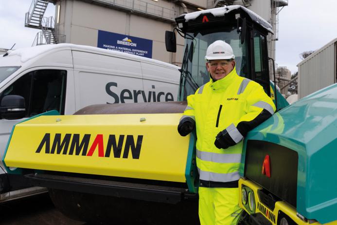David Hunt, managing director of Ammann UK