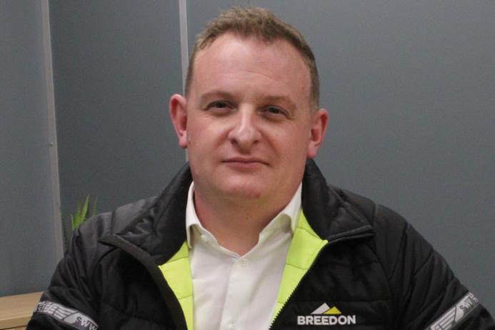Matthew Gelsthorpe, Breedon aggregate and asphalt operations manager - Midlands