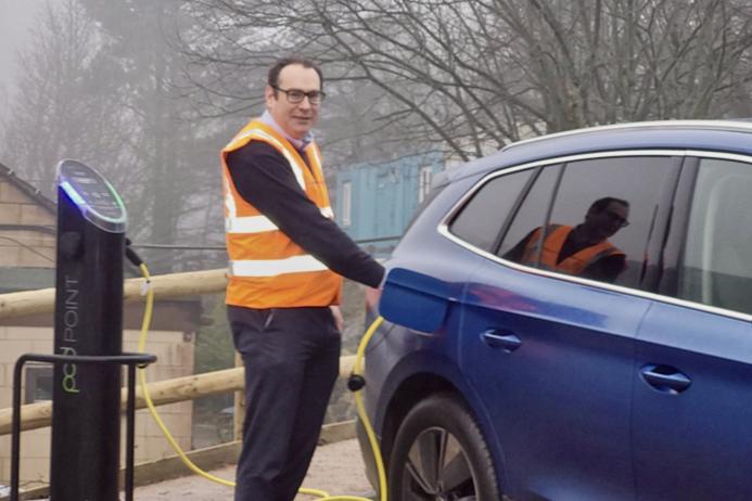 Longcliffe have put in place five double chargers for use by all staff, contractors, and visitors