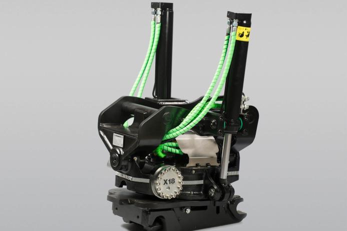 Steelwrist’s first tiltrotator model, the X18, was launched in 2006 