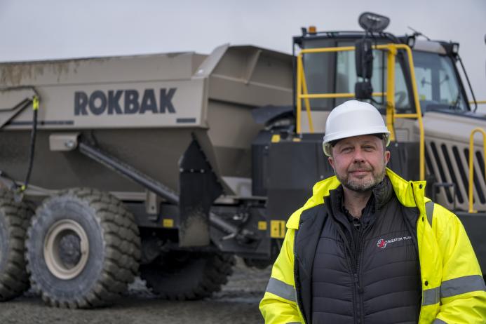Sleator Plant general manager Aaron McCaul