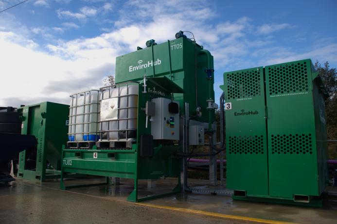 An EnviroHub modular water-management system
