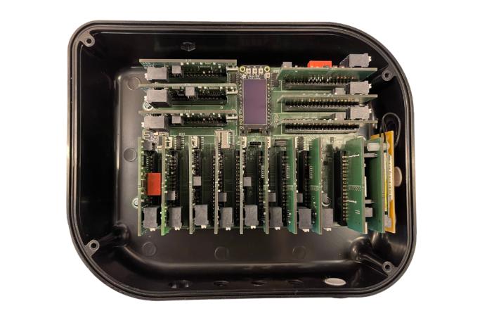 View inside the CM02 control module