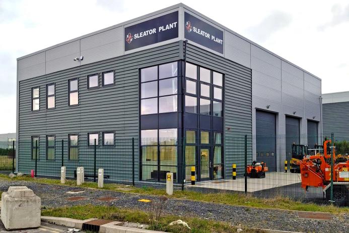 Sleator Plant’s new purpose-built depot in Dublin