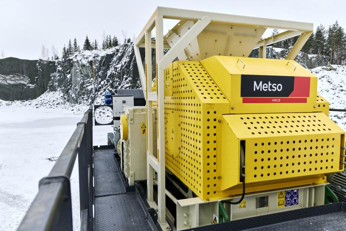 The Metso HRC 8 for Aggregates