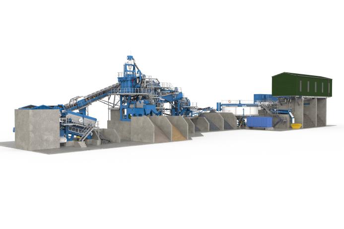 Schematic of MGL Group’s new CDE waste-recycling facility