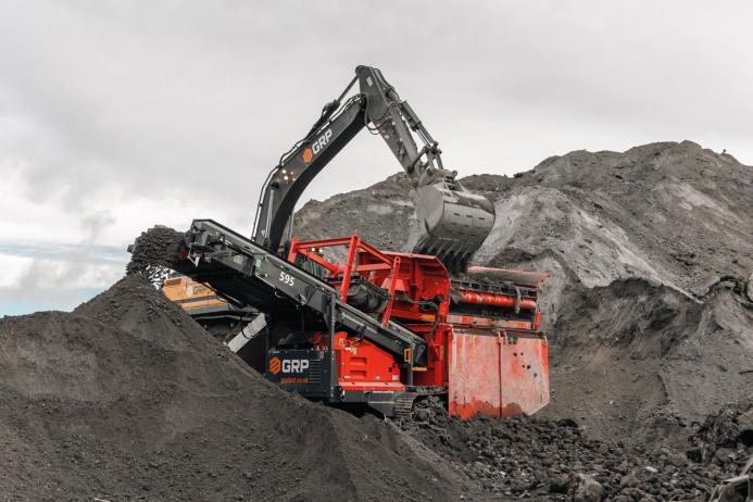 GR Plant’s heavily modified Finlay 595 screen, supplied by Molson