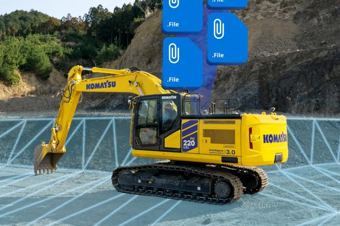 Komatsu’s Smart Construction Remote will now be available as a standard with all purchases of Komatsu-branded guidance and control systems, including on the newly launched PC220LCi-12 excavator