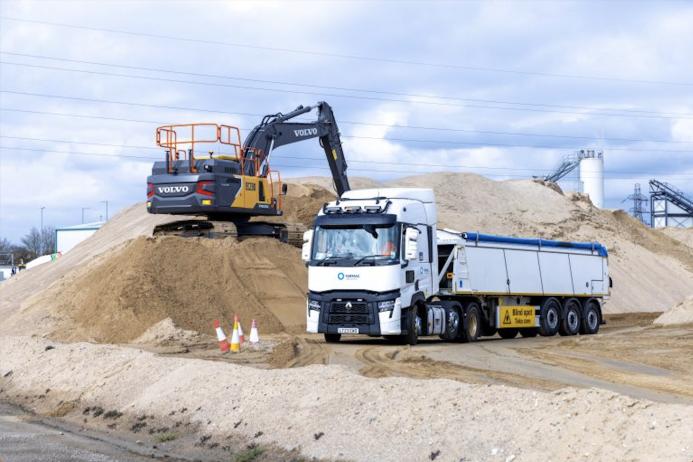 Using bigger articulated trucks with a range of trailer options could reduce carbon emissions by a third and vehicle movements by more than 40%