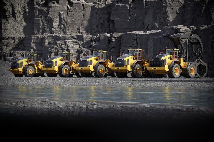 Volvo CE have unveiled the first wave of their new generation of wheel loaders, ranging in size from the L150 to the L260